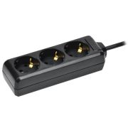 Удлинитель 3х1.5м с заземл. 16А IP20 У03 250В ПВС 3х1 черн. IEK WYP10-16-03-01-Z-K02