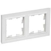 Рамка 2-м BRITE РУ-2-БрАБ арктич. бел. IEK BR-M22-K91