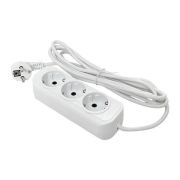 Удлинитель 3х5м с заземл. 16А IP20 Эксперт 3.0кВт ПВС 3х1 PROxima EKF UBA16-310-3-05