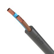 Провод TOKOV ELECTRIC ПВС 2х0.75 380В Ч (уп.100м) 1945512