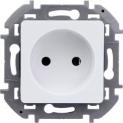 Розетка 1-м СП Inspiria 16А IP20 250В 2P механизм бел. IEK 673710